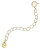 Giani Bernini 18k Gold Over Sterling Silver Extension Chain Necklace, 2 Inch Chain Extender