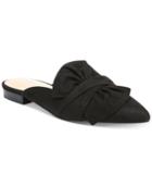 Bar Iii Palace Pointed Toe Mules, Created For Macy's Women's Shoes