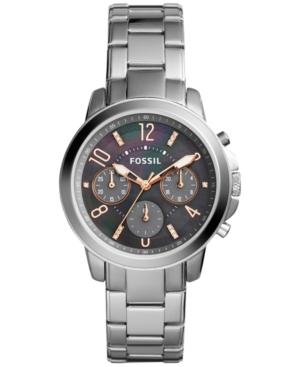 Fossil Women's Chronograph Gwynn Stainless Steel Bracelet Watch 38mm Es4148