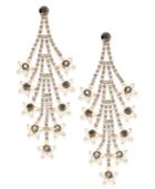 Inc International Concepts Gold-tone Crystal Cascade Drop Earrings, Created For Macy's