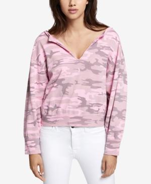Sanctuary Breslin Cotton Camo-print Sweatshirt