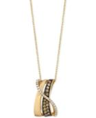 Le Vian Chocolatier Diamond Pendant Necklace (3/8 Ct. T.w.) In 14k Gold