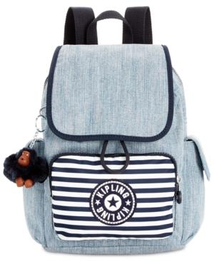 Kipling Printed City Pack X-small Denim Backpack