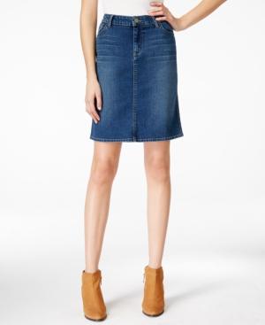 Maison Jules Denim Pencil Skirt, Only At Macy's