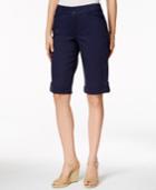 Charter Club Petite Cuffed Bermuda Shorts, Only At Macy's