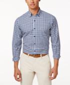 Club Room Men's Gingham Check Pocket Shirt, Only At Macy's