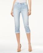 Lee Platinum Petite Cameron Stretch Cropped Jeans, A Macy's Exclusive