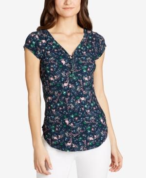 William Rast Cap-sleeve Hardware Top