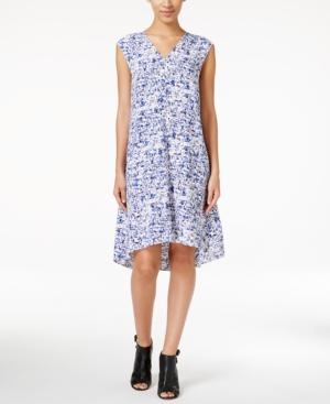 Alfani Printed Trapeze Dress, Only At Macy's