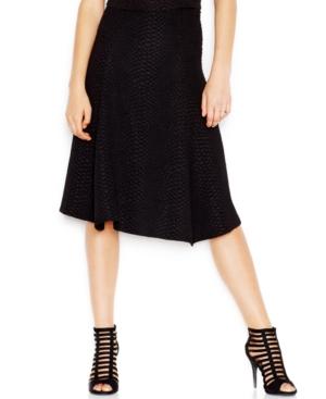 Bar Iii Textured Midi Skirt