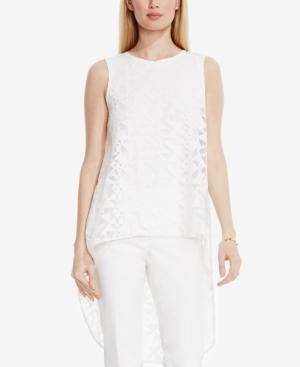 Vince Camuto High-low Burnout Blouse