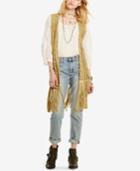 Denim & Supply Ralph Lauren Laser-cut Suede Vest