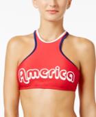 California Waves America High-neck Bikini Top Women's Swimsuit