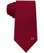 Tommy Hilfiger Men's Pindot Logo Tie