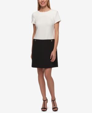 Tommy Hilfiger Colorblocked Pocket Shift Dress