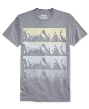 Univibe Men's Rager Hands Graphic-print T-shirt