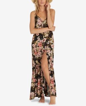 Billabong Juniors' Floral-print Maxi Dress