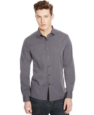 Kenneth Cole New York Tonal Stripe Shirt