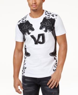 Versace Jeans Men's Tiger Print Stretch T-shirt