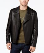 Daniel Hechter Paris Men's Leather Moto Jacket