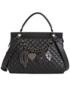 Guess Stassie Small Top-handle Flap Satchel
