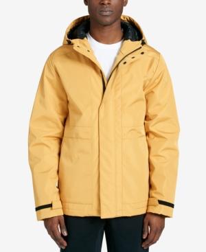 Dkny Men's Mid-length Hooded Raincoat