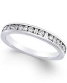 Diamond Band In 14k White Gold (1/2 Ct. T.w.)