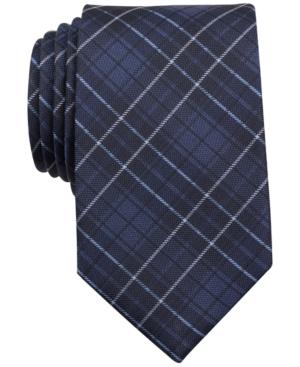 Bar Iii Surly Plaid Slim Tie, Only At Macy's