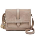 Fossil Kinley Small Suede & Leather Crossbody