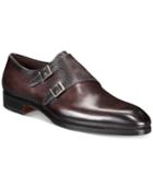 Massimo Emporio Men's Mixed Water Resistant Double-monk Loafer, Created For Macy's Men's Shoes