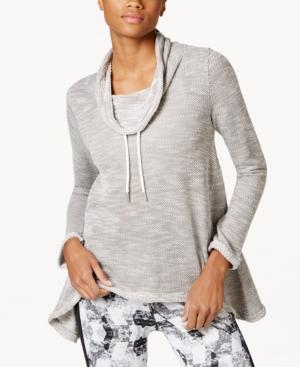 Calvin Klein Space-dyed Cowl-neck Pullover