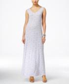 Style & Co. A-line Maxi Dress, Only At Macy's