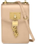 Dkny Elissa Pebbled Charm Mini Chain Strap Crossbody, Created For Macy's