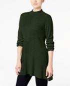 Style & Co. Mock-turtleneck Ribbed Sweater, Only At Macy's