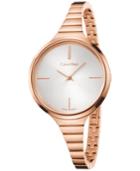 Calvin Klein Women's Swiss Lively Rose Gold Pvd Stainless Steel Bracelet Watch 34mm K4u23626