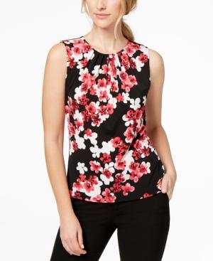 Calvin Klein Pleated Shell, Regular & Petite