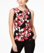 Calvin Klein Pleated Shell, Regular & Petite