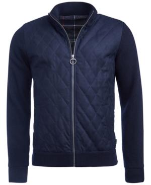 Barbour Men's Culzean Quilted Full-zip Sweater