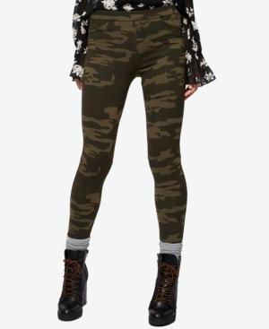 Sanctuary Grease Camo-print Leggings