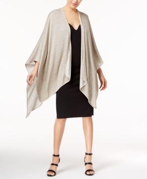 Calvin Klein Metallic Knit Cape