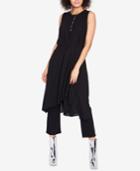 Rachel Rachel Roy Sleeveless Draped Tunic, Created For Macy's