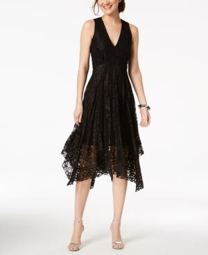 Taylor V-neck Lace Midi Dress