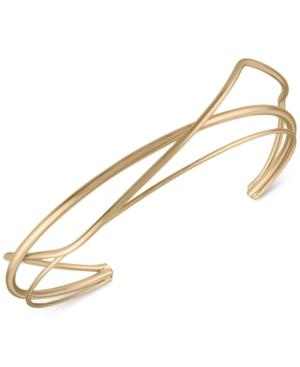 Rachel Rachel Roy Gold-tone Twisted Collar Necklace