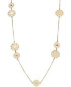 Kate Spade New York Gold-tone Metallic Flower Wrap Necklace