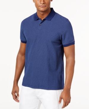 Tommy Hilfiger Men's Zachary Dot-pattern Polo