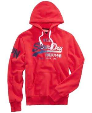 Superdry Men's Vintage Logo 1st Graphic-print Hoodie