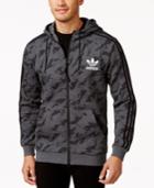 Adidas Originals Camo Training Full-zip Aop Hoodie