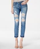 Joe's The Icon Ripped Ankle Skinny Mazie Wash Jeans