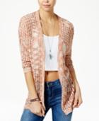 American Rag Space-dyed Open-front Cardigan, Only At Macy's