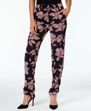 Rachel Rachel Roy Floral-print Straight-leg Pants